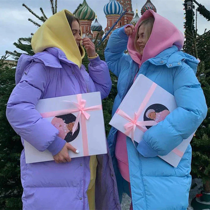 Frostlyn - Lange Gewatteerde Pufferjas voor Dames