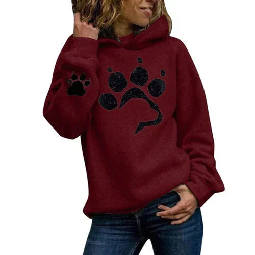 Xyrelle - Paw Hoodie voor Dames