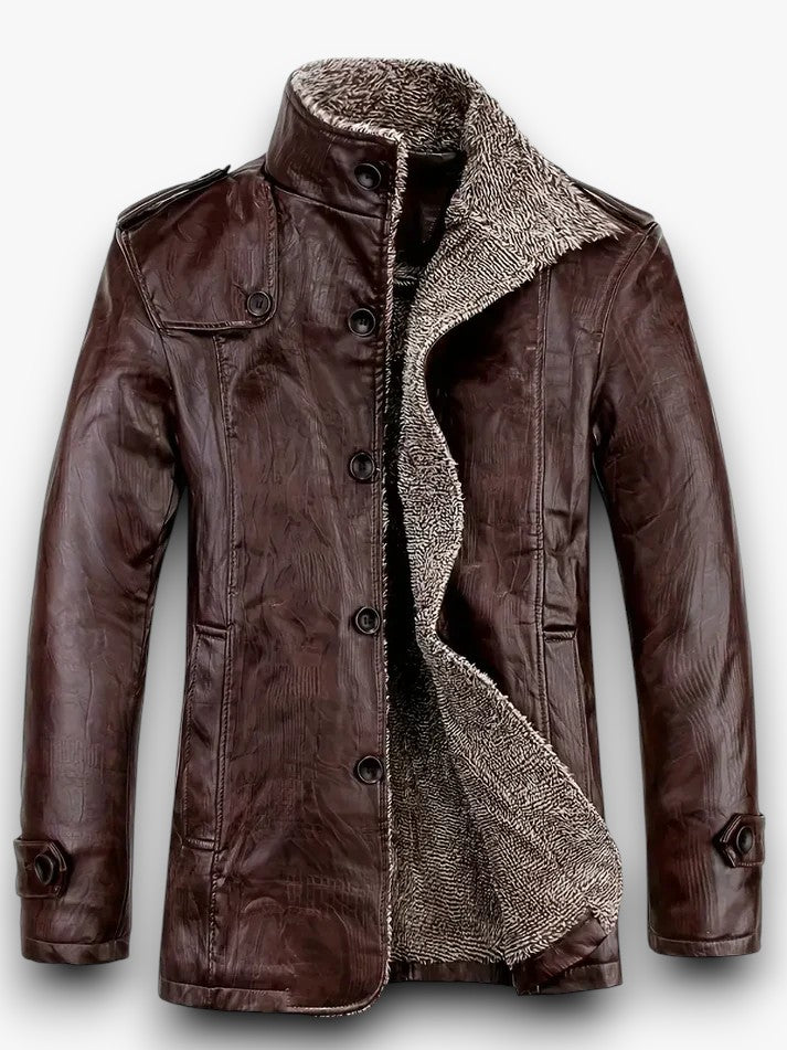 Dashiell - Lerenjas met Fleece Voering voor Heren