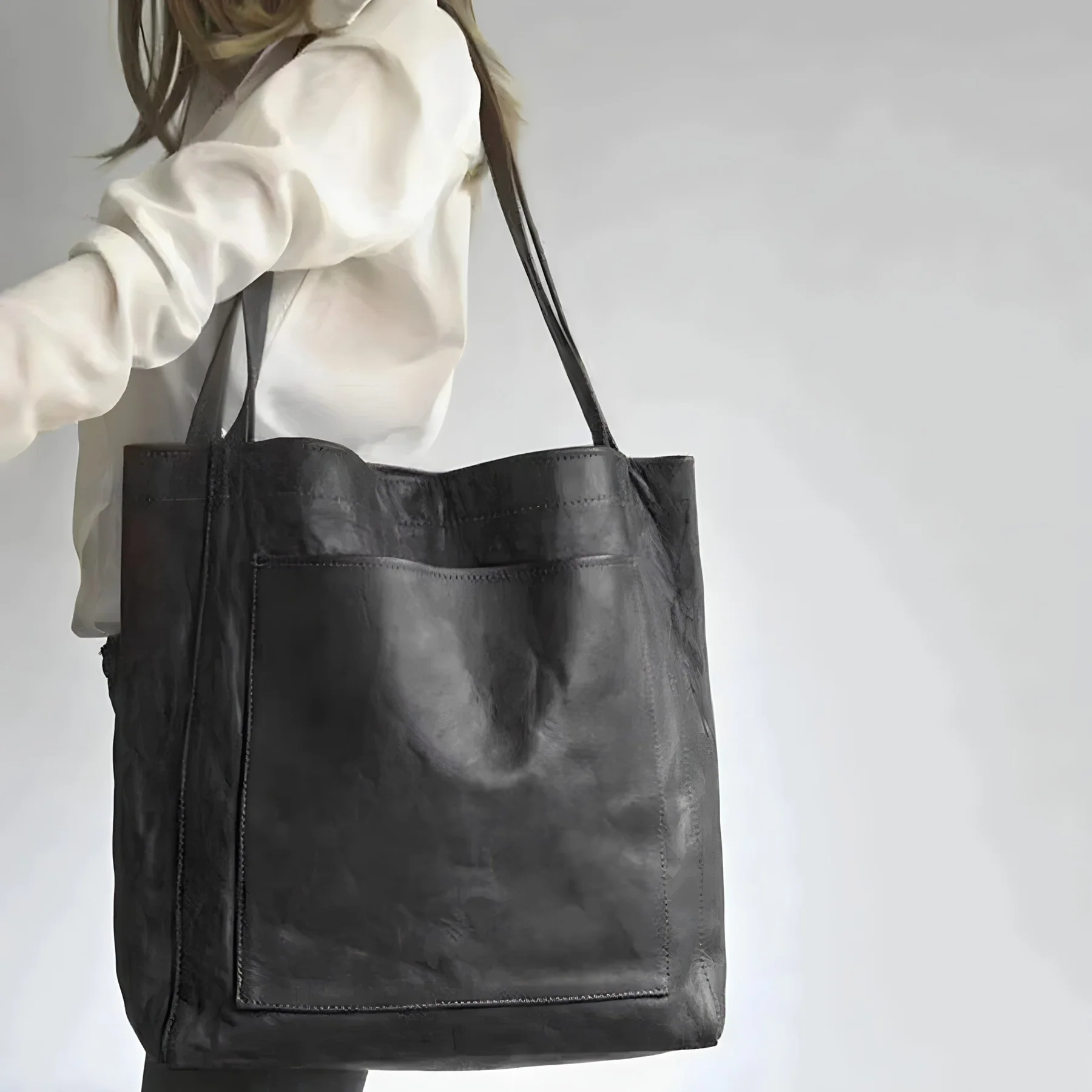 Evelyn - Vintage Leren Handtas voor Dames