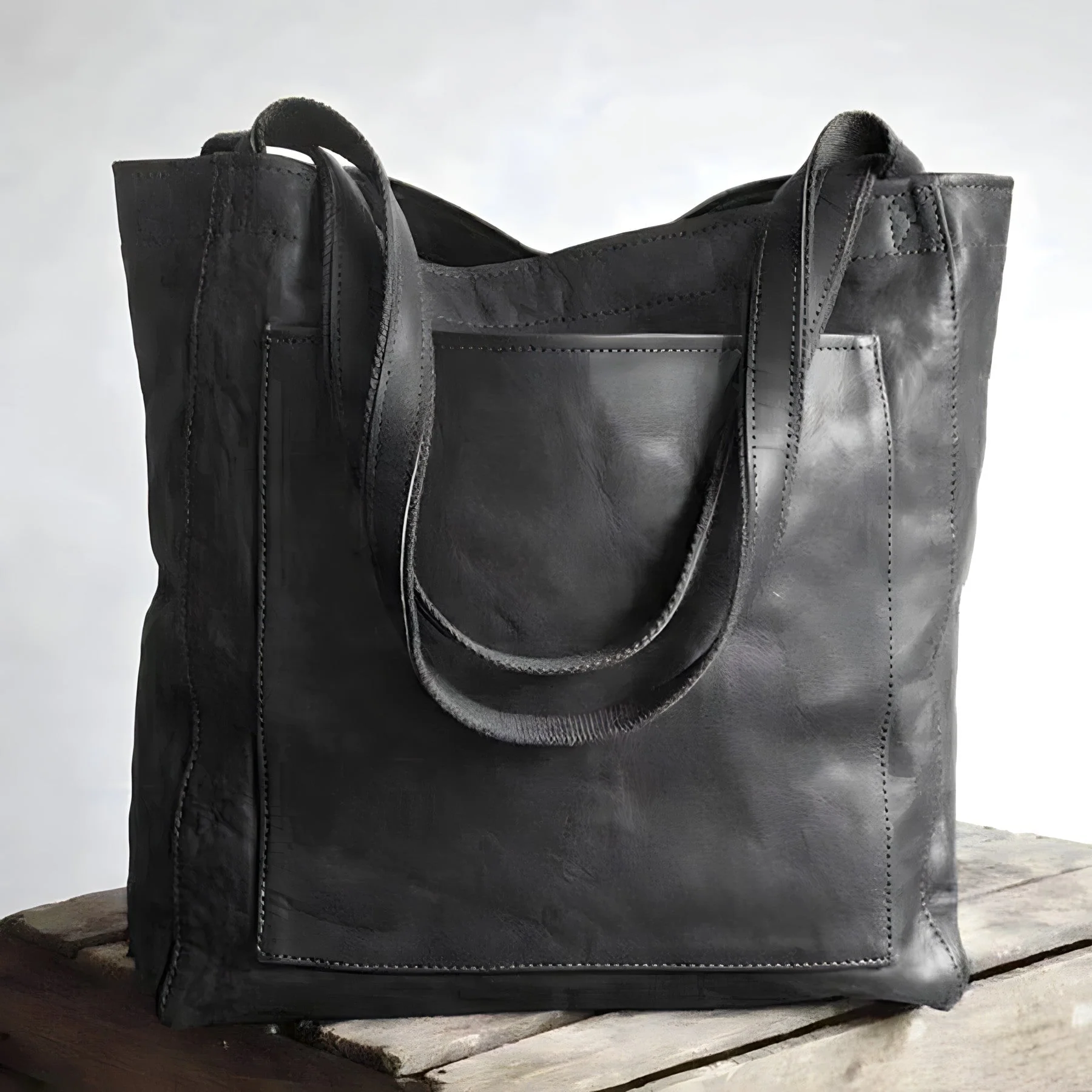 Evelyn - Vintage Leren Handtas voor Dames