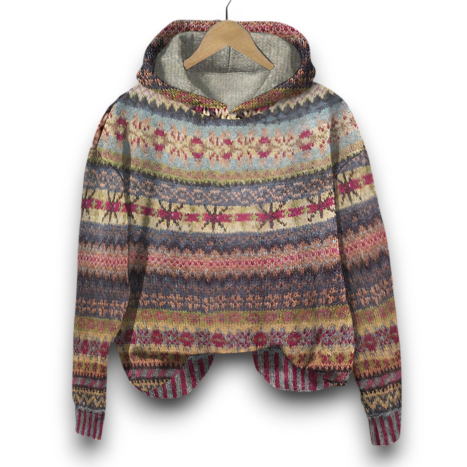 Zafira - Vintage Sweatshirt met Capuchon voor Dames