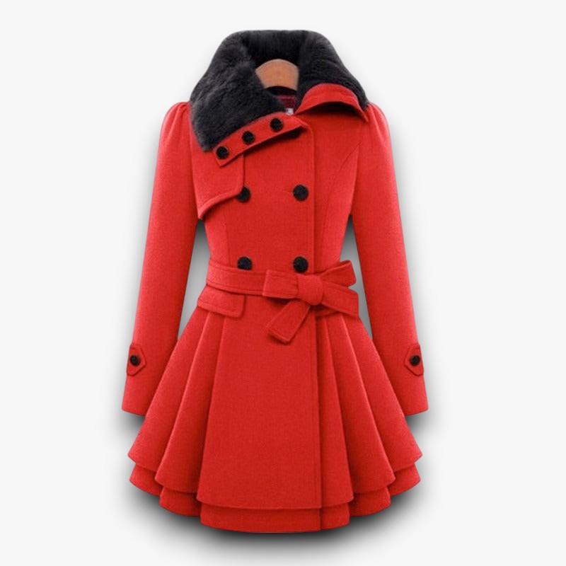 Odalys - Wintermode Korte Jurk voor Dames