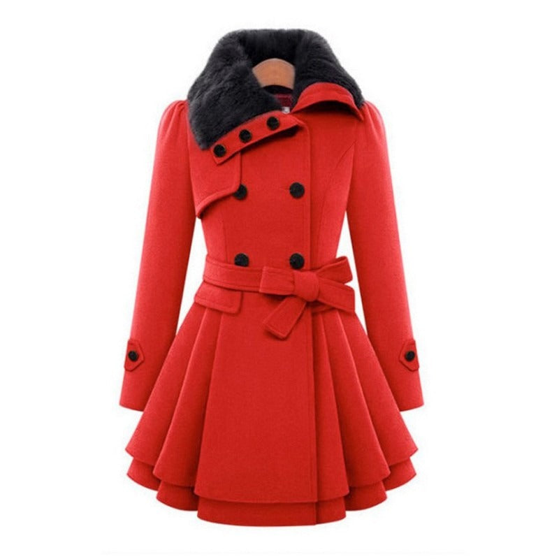 Odalys - Wintermode Korte Jurk voor Dames