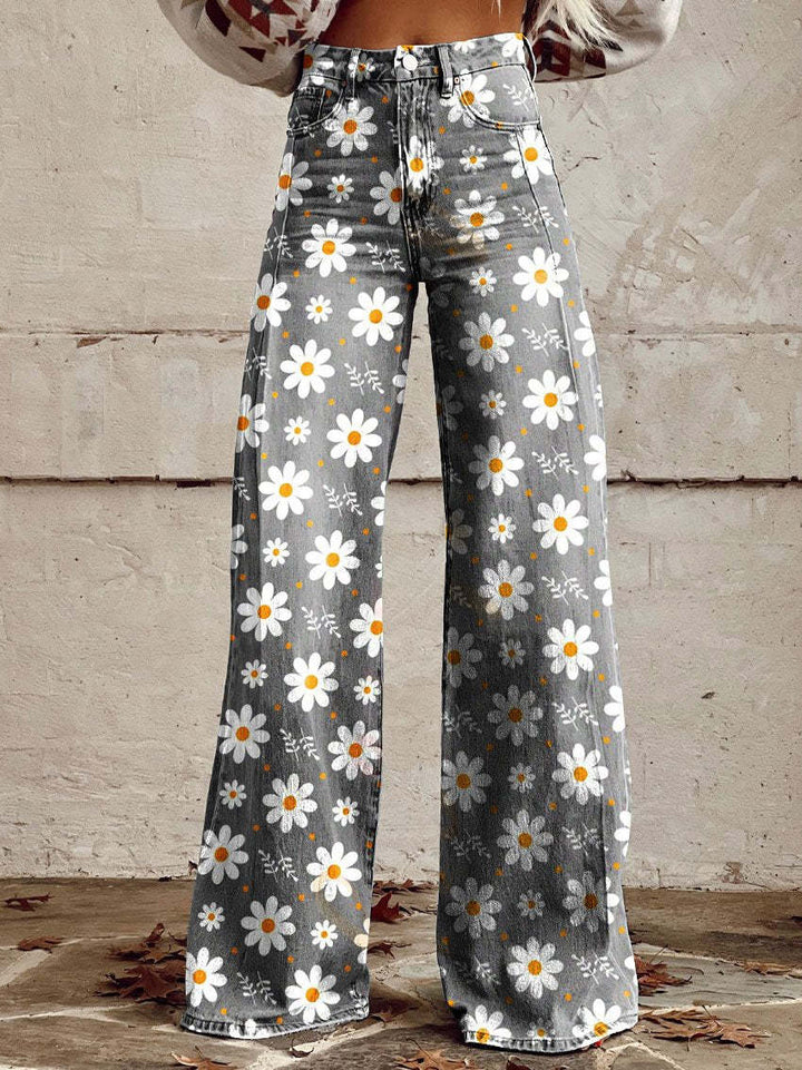 Solana - Modieuze Lange Uitlopende Broek voor Dames