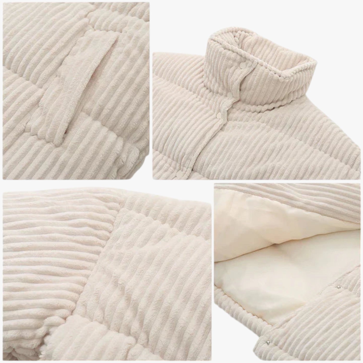 Cordela - Corduroy Winterjas voor Dames