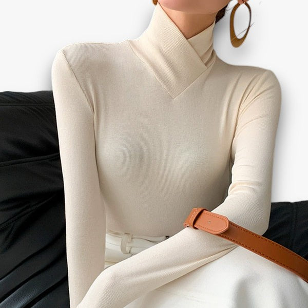 Aelina - Ultieme Warme Pullover met Rolhals voor Dames