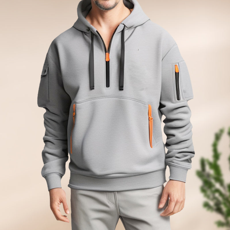 Ithiel - Zip-up Hoodie voor Heren