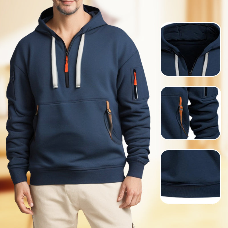 Ithiel - Zip-up Hoodie voor Heren