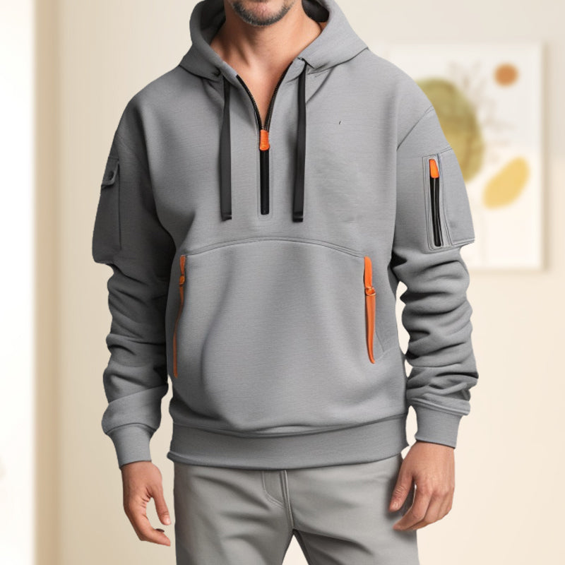 Ithiel - Zip-up Hoodie voor Heren